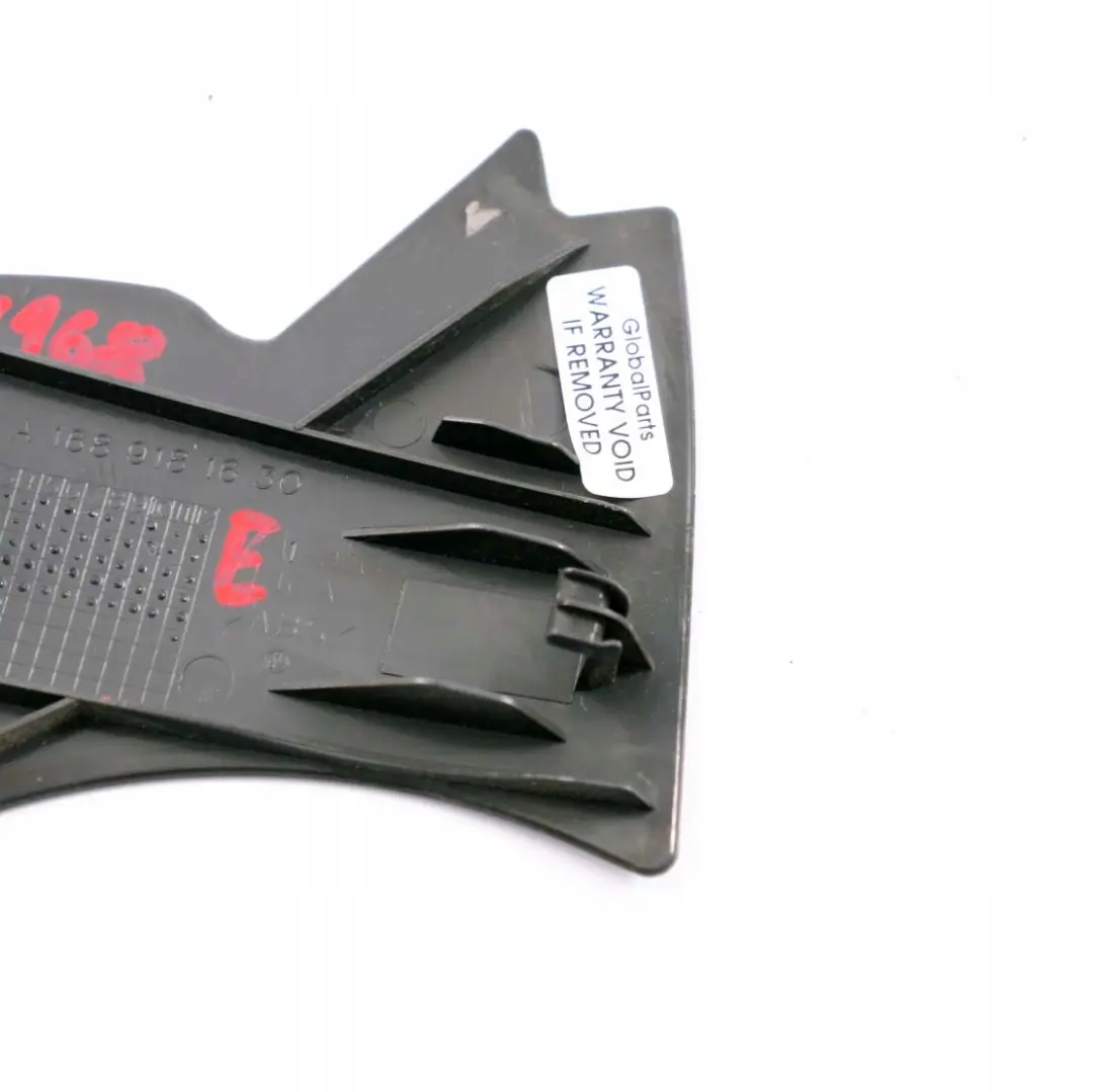  Mercedes-Benz Clase A W168 Asiento Delantero Recubrimiento Panel - SKU A1689181630 - Número de pieza A1689181630