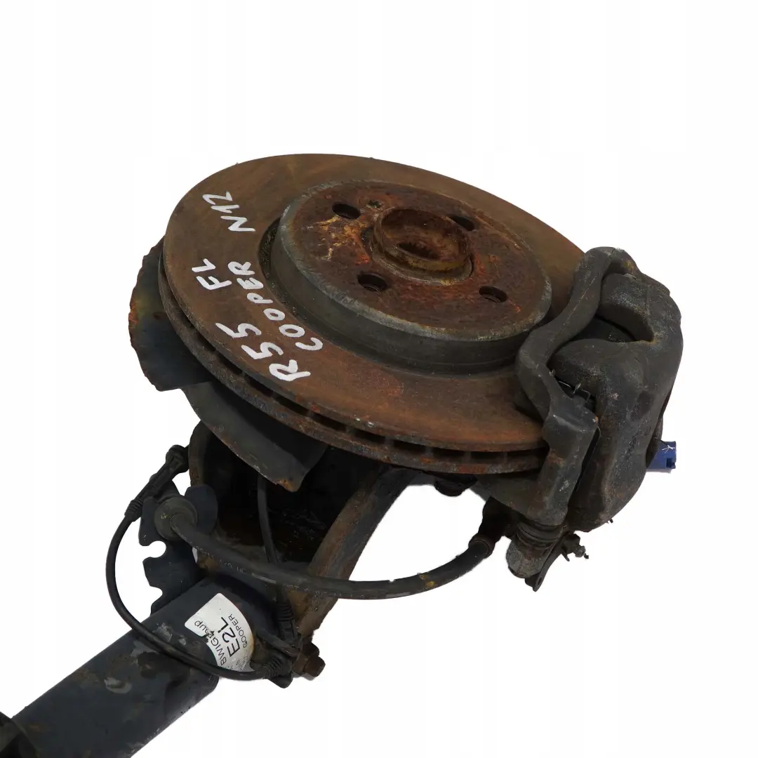 Front Left N/S Spring Strut Leg Brake Suspension to BMW Mini R55 Clubman N12 with Part number 6781903 BMW Mini R55 Clubman N12 Front Left N/S Spring Strut Leg Brake Suspension - SKU 6781903 - Part number 6781903