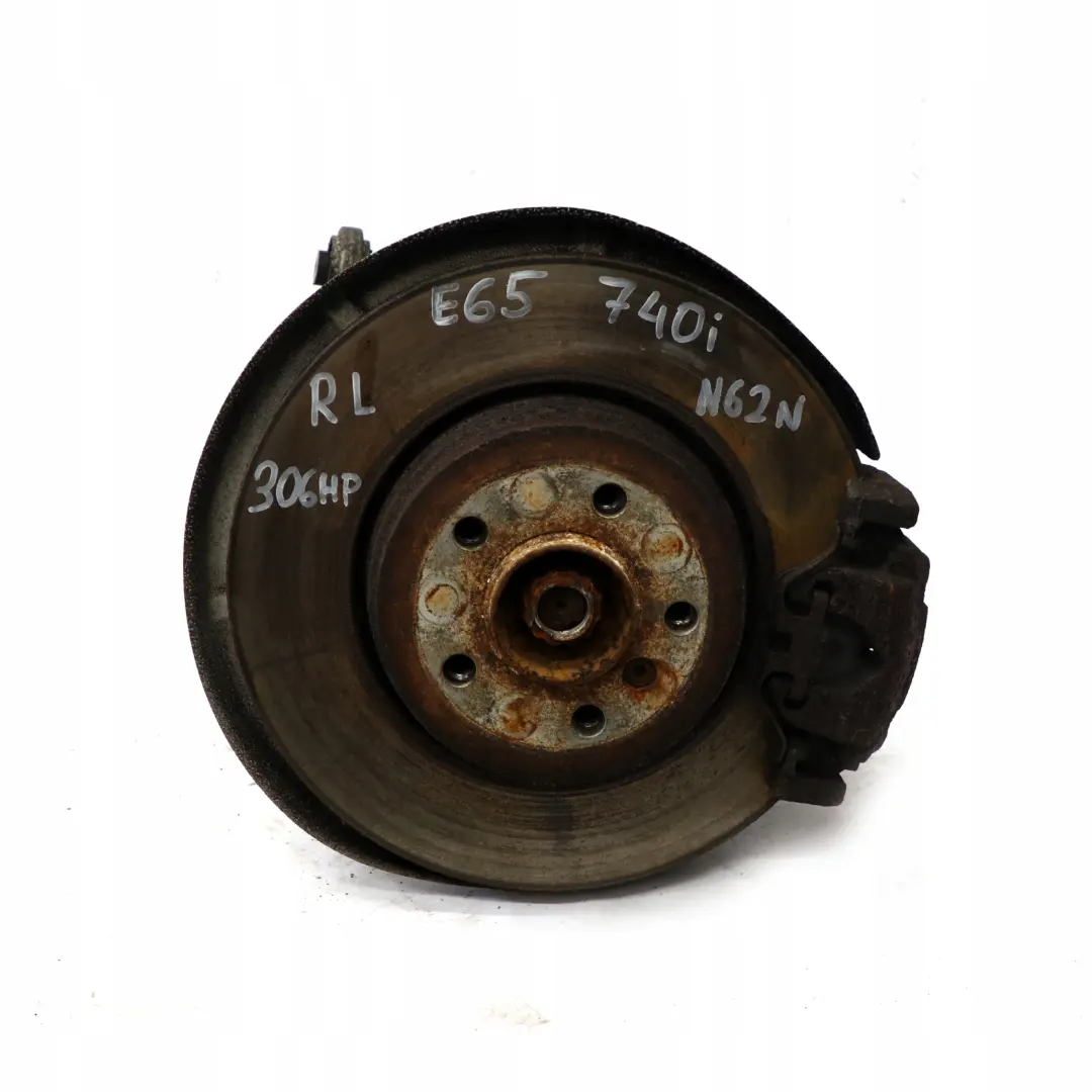 BMW E65 740i N62N 306PS Längslenker Radnabe Bremsscheibe Hinten Links - SKU 6763119-2 - Teilenummer 6763119