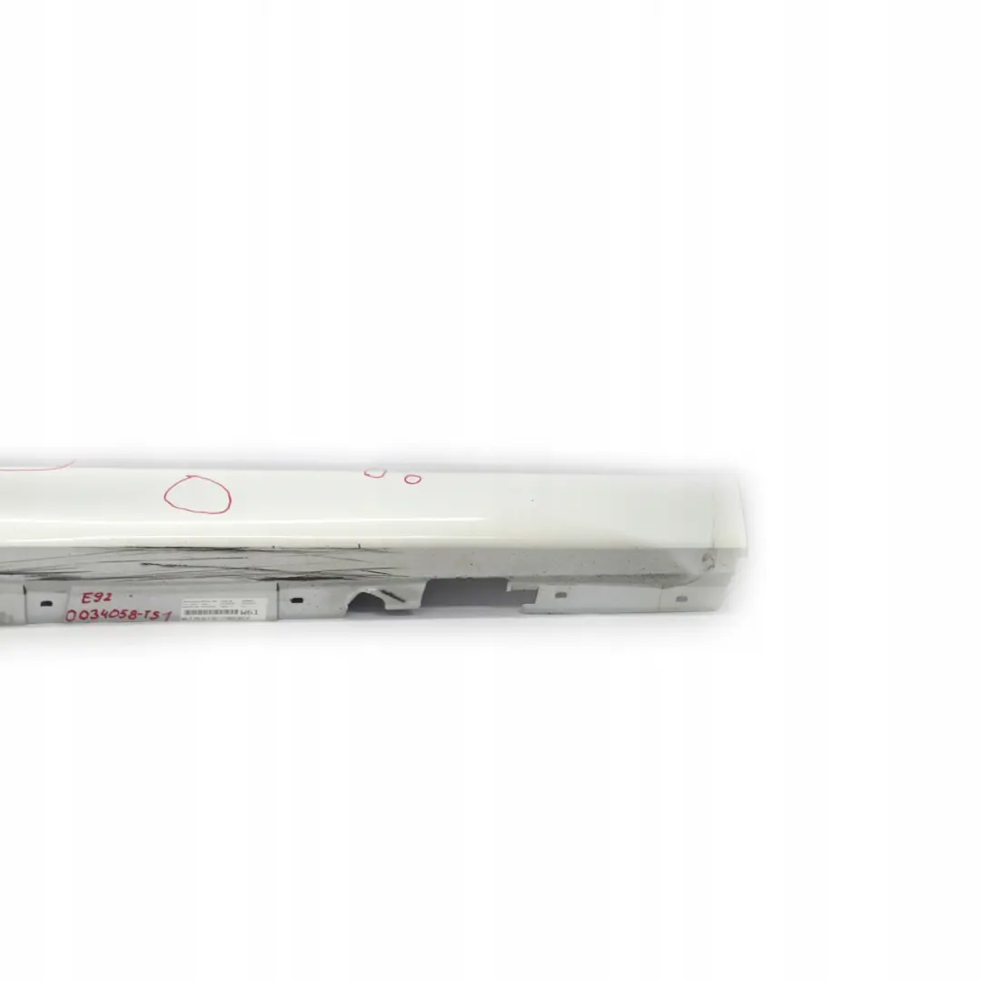 BMW 3 E92 E93 1 Sill Strip Side Skirt Right O/S Titansilber Titan Silver - 354 - SKU 0034058-TS1 - Part number 0034058