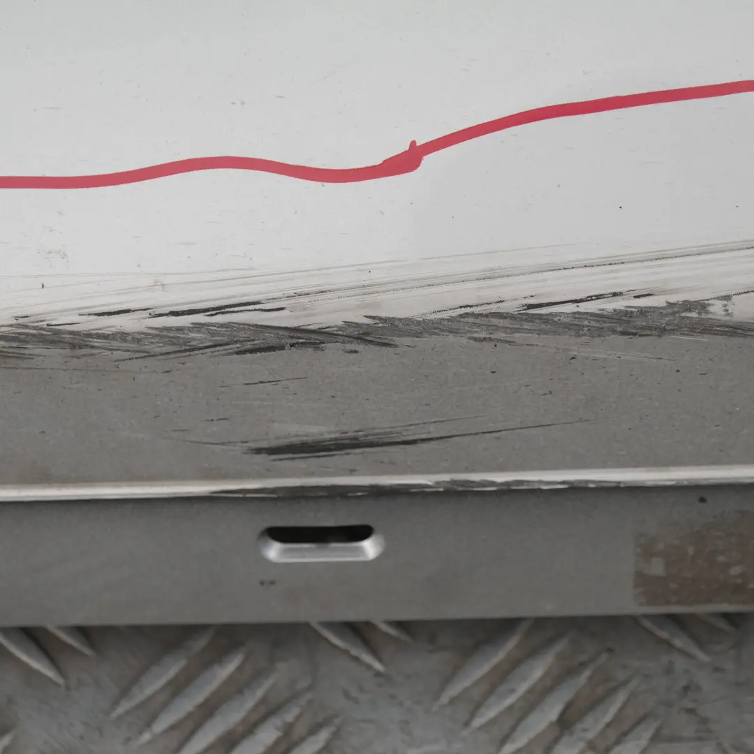 BMW E87 LCI Listello Portiera Apertura Gonna Destra Argento-Titanio - SKU 0036144-TS9 - Numero di parte 51770036144