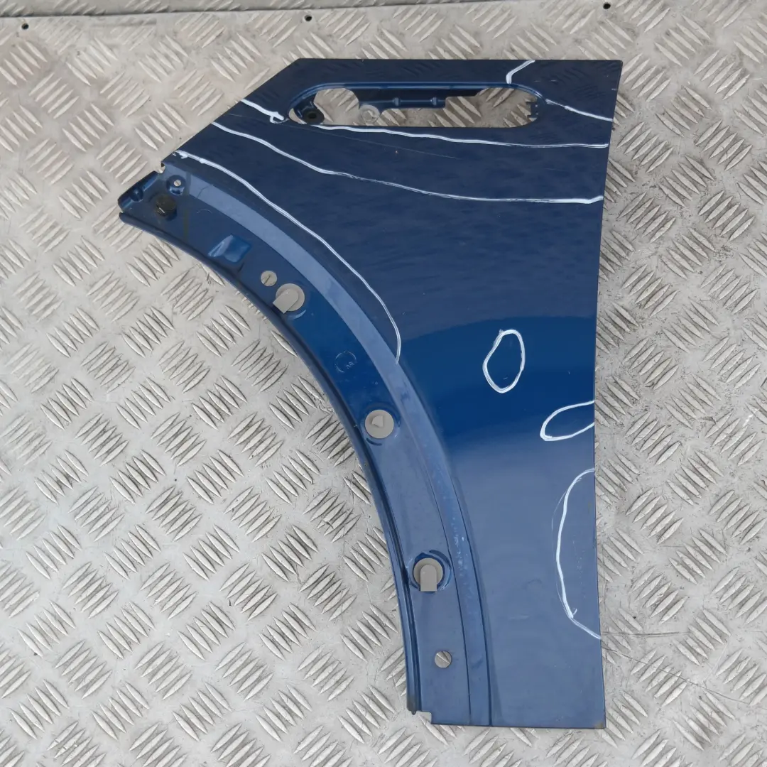 Front Left N/S Side Panel Fender Wing Indi Blue to BMW Mini Cooper R50 R52 R53 with Part number 7037437 BMW Mini Cooper R50 R52 R53 Front Left N/S Side Panel Fender Wing Indi Blue - SKU 7037437-IB - Part number 7037437