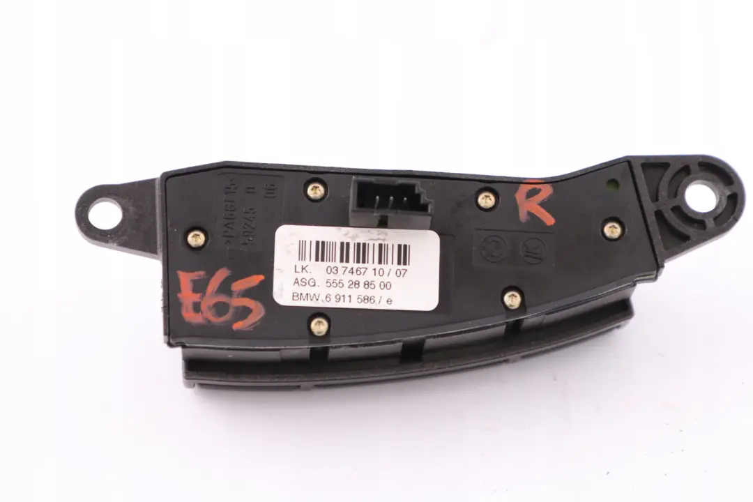 Interrupteur Mfl Droite pour BMW 7 E65 E66 E67 à propos du numéro de pièce 6911586 BMW 7 E65 E66 E67 Interrupteur Mfl Droite - SKU 6911586 - Numéro de pièce 6911586