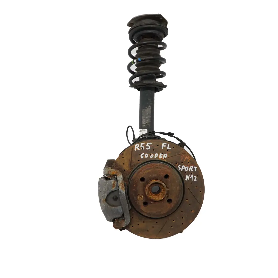 Front Left N/S Spring Strut Leg Brake Suspension to BMW Mini R55 Clubman N12 Sport with Part number 6781903 BMW Mini R55 Clubman N12 Sport Front Left N/S Spring Strut Leg Brake Suspension - SKU 6782211-2 - Part number 6781903