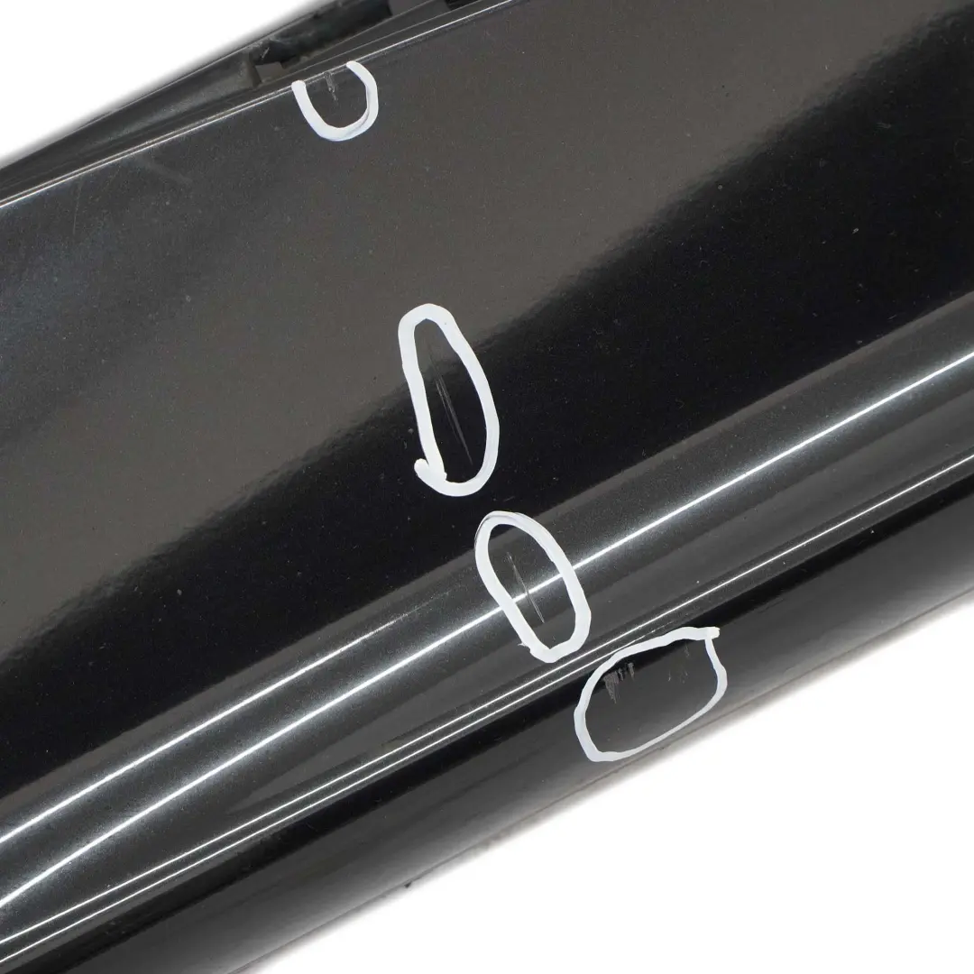 BMW 1 E87 3 Sill Strip Side Skirt Right O/S Black Sapphire Metallic - 475 - SKU 0032948-BS3 - Part number 0032948