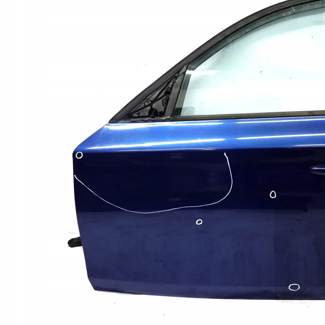 BMW 1 Series E87 Door Front Left N/S Le Mans Blau Blue Metallic - 381 - SKU 7191011-LMB2 - Part number 7191011