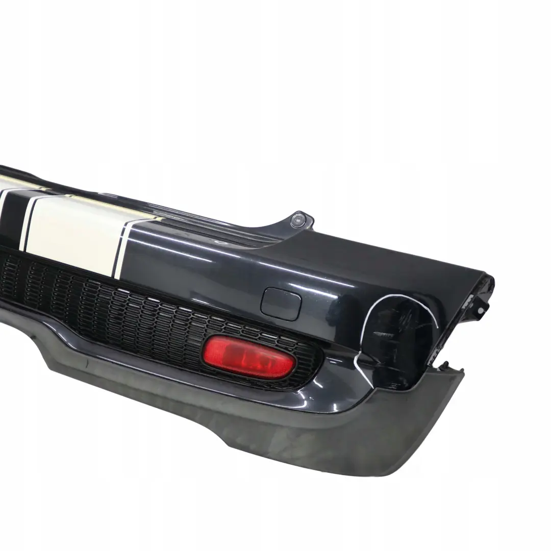 Stossfänger Hinten Astro Black Metallic - A25 für BMW Mini Cooper S R56 R57 mit Teilenummer 0430252 BMW Mini Cooper S R56 R57 Stossfänger Hinten Astro Black Metallic - A25 - SKU 0430252-ASB2 - Teilenummer 0430252