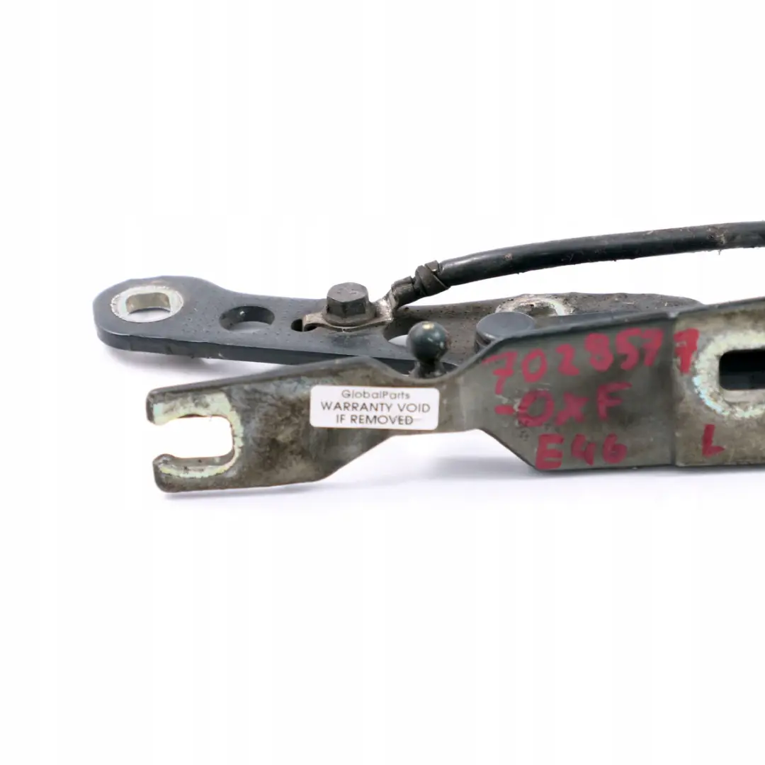 BMW E46 Charniere Rabat a Gauche Vert Oxford Vert Metallique - 430 - SKU 7028577-OXF - Numéro de pièce 7028577