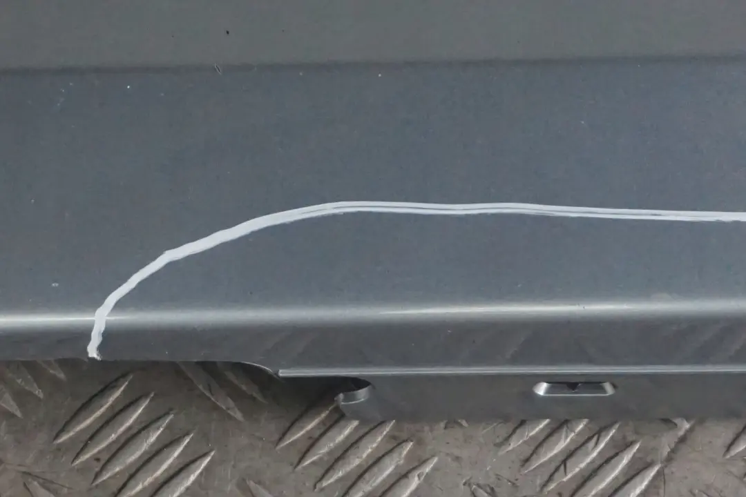 BMW E87 LCI Listello Portiera Apertura Gonna Destra Blu Acqua di Alto Mare - SKU 0036144-WB1 - Numero di parte 0036144