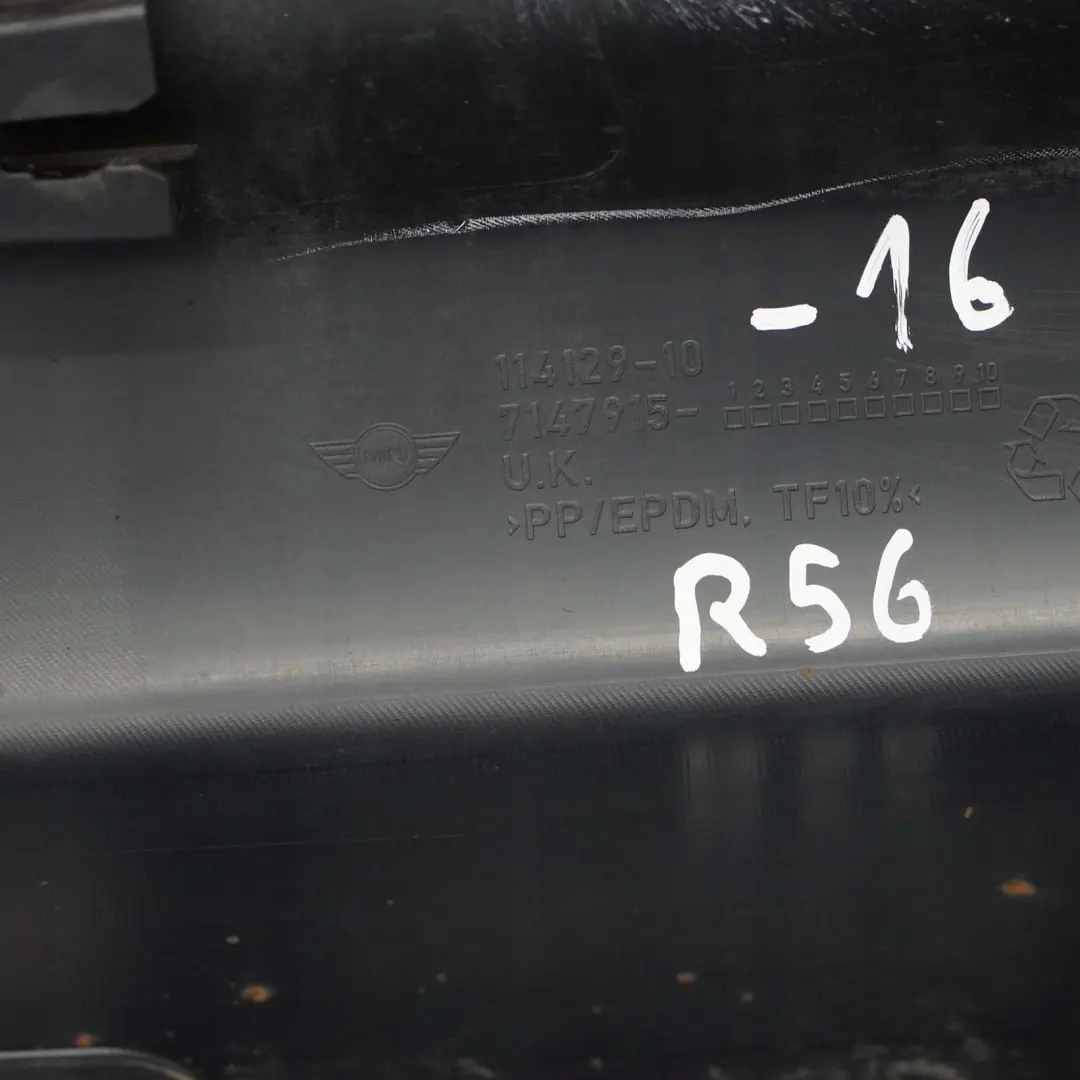 Sottoporta Copertura Gonna SX per Mini R56 R57 con numero di parte 7147915 Mini R56 R57 Sottoporta Copertura Gonna SX - SKU 7147915-16 - Numero di parte 7147915