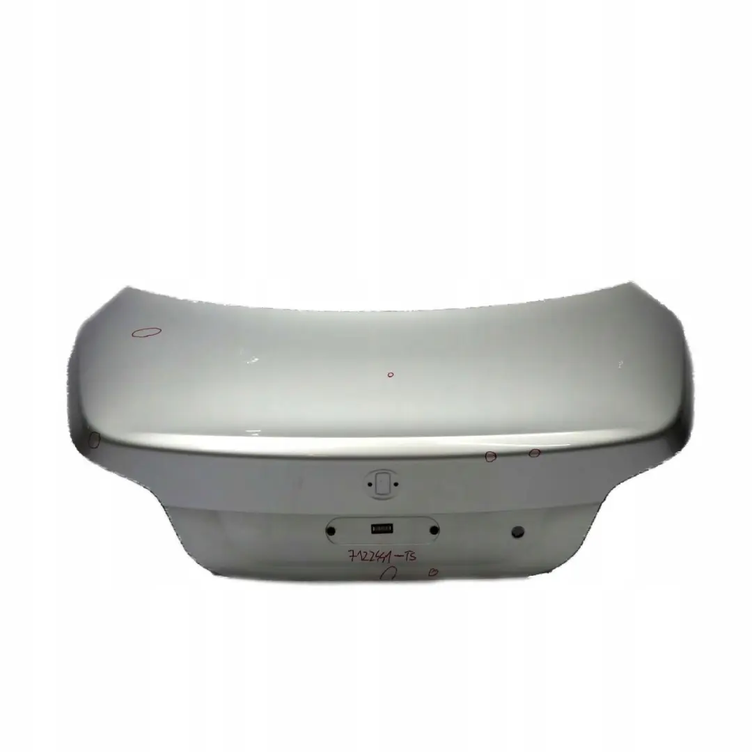 Trunk Boot Lid Tailgate Titansilber Silver Metallic - 354 to BMW 5 Series E60 with Part number 7122441 BMW 5 Series E60 Trunk Boot Lid Tailgate Titansilber Silver Metallic - 354 - SKU 7122441-TS - Part number 7122441