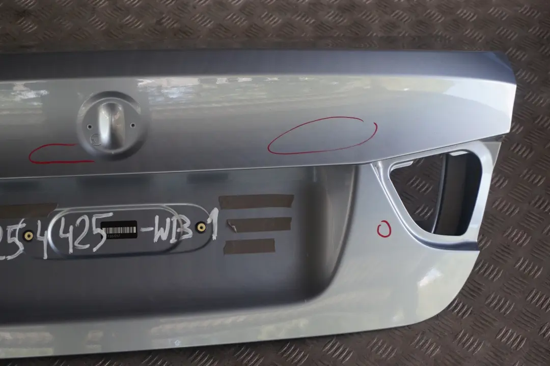 Trunk Boot Lid Tailgate Bootlid Bluewater Blue - 896 to BMW 3 Series E90 LCI Rear with Part number 7254425 BMW 3 Series E90 LCI Rear Trunk Boot Lid Tailgate Bootlid Bluewater Blue - 896 - SKU 7254425-WB1 - Part number 7254425