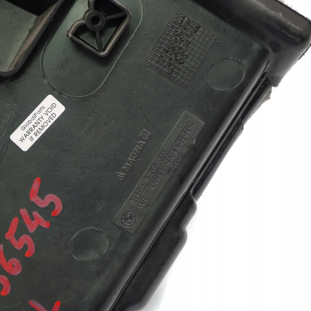 BMW 3 E46 Touring Boot Trunk Lateral Left N/S Trim Panel Grey - SKU 8256545 - Part number 8256545