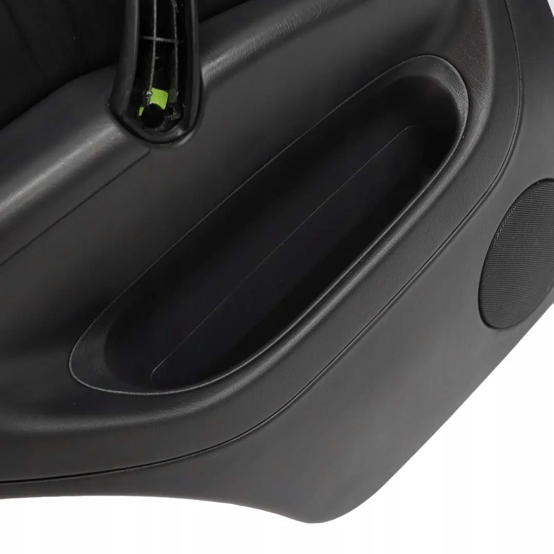  Mercedes-Benz ML W163 Rear Left N/S Door Card Trim Panel Black Leather - SKU A1637301970 - Part number A1637301970