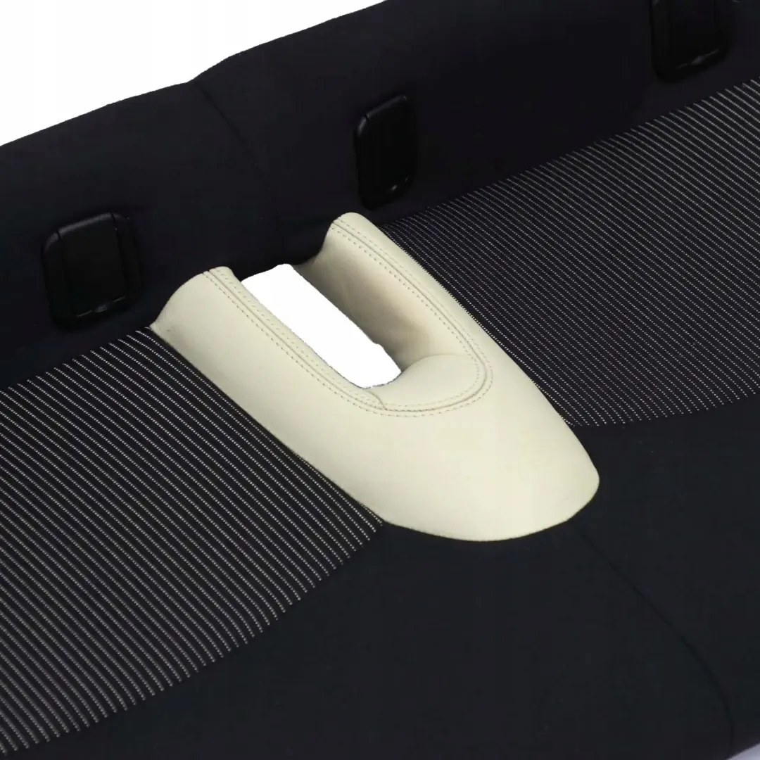 Mini One Cooper R56 R57 Siege Arriere Canape Housse Tissu Cuir Creme Blanc - SKU 2753265 - Numéro de pièce 2753265