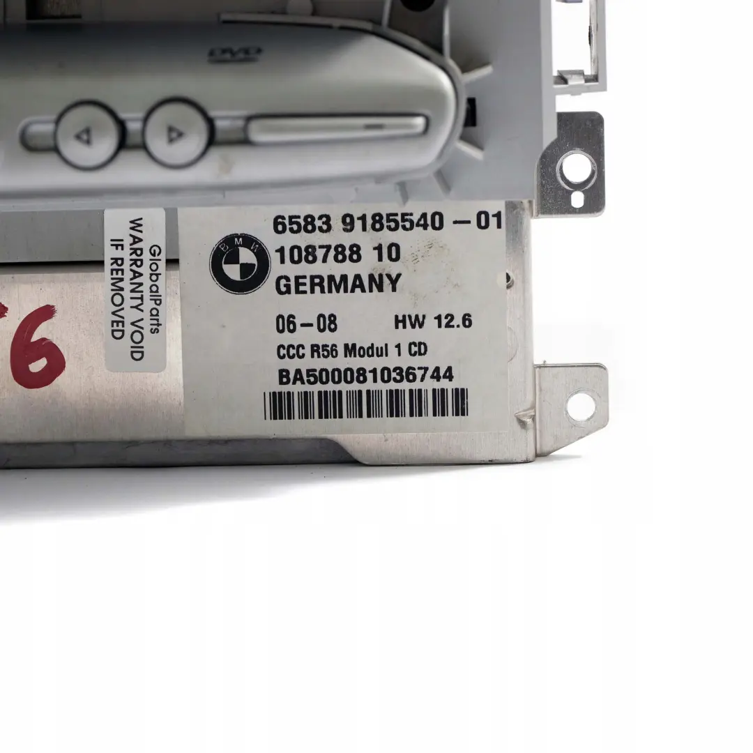 Nawigacja CCC CD DVD 9185540 do MINI R55 R56 R57 o numerze 9138452 MINI R55 R56 R57 Nawigacja CCC CD DVD 9185540 - SKU 3452071 - Numer Części 9138452