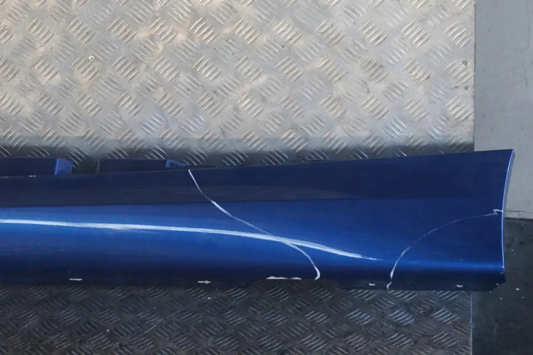 Sill Strip Side Skirt Left N/S Montegoblau Blue - A51 to BMW 1 Series E87 M Sport with Part number 0033557 BMW 1 Series E87 M Sport Sill Strip Side Skirt Left N/S Montegoblau Blue - A51 - SKU 0033557-MTB - Part number 0033557