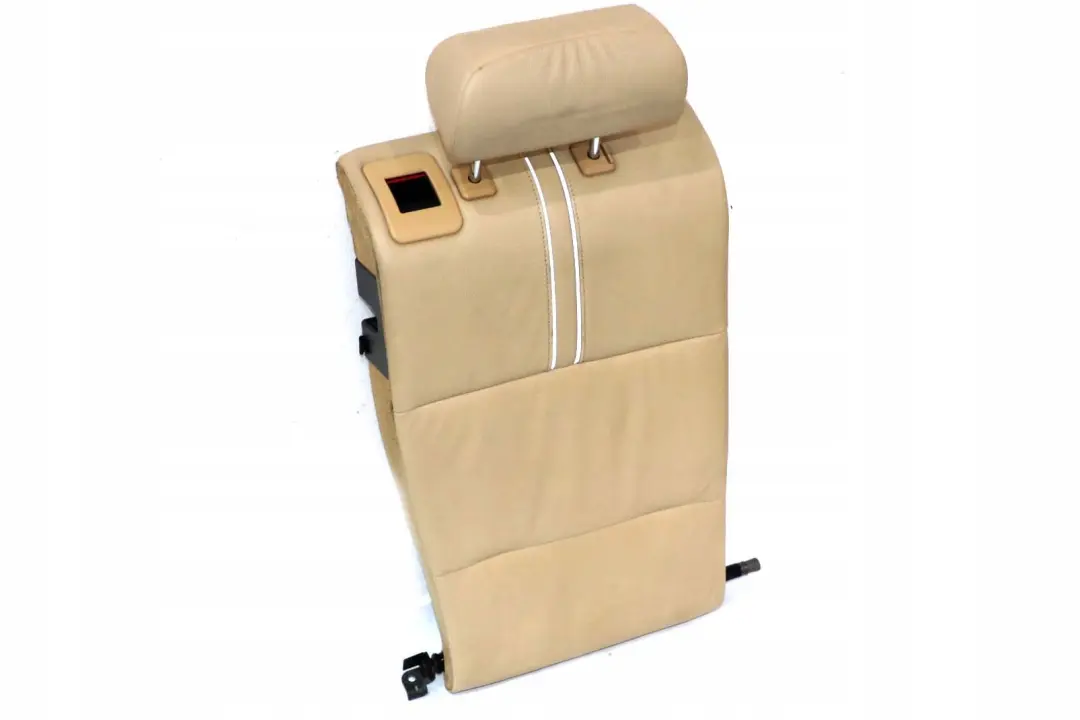 Beige Interior Funda Asiento Respaldo Cuero Trasero Derecho para BMW E83 con número de pieza 3410383 BMW E83 Beige Interior Funda Asiento Respaldo Cuero Trasero Derecho - SKU 3410383-2 - Número de pieza 3410383