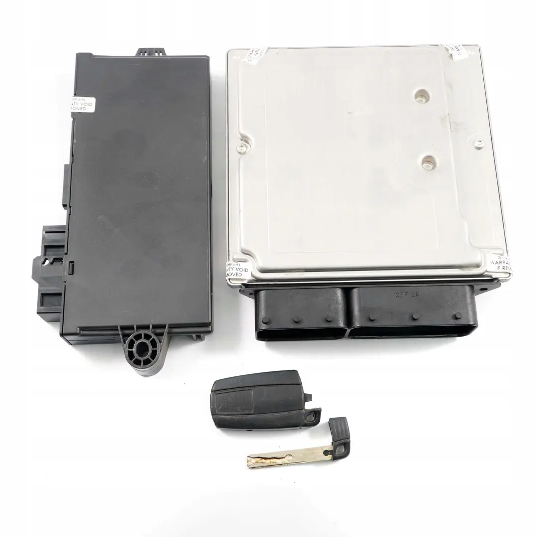 BMW E87 E90 E91 118d 318d M47N2 122HP Engine ECU KIT DDE CAS3 + Key - SKU 7803372-3 - Part number 7803372