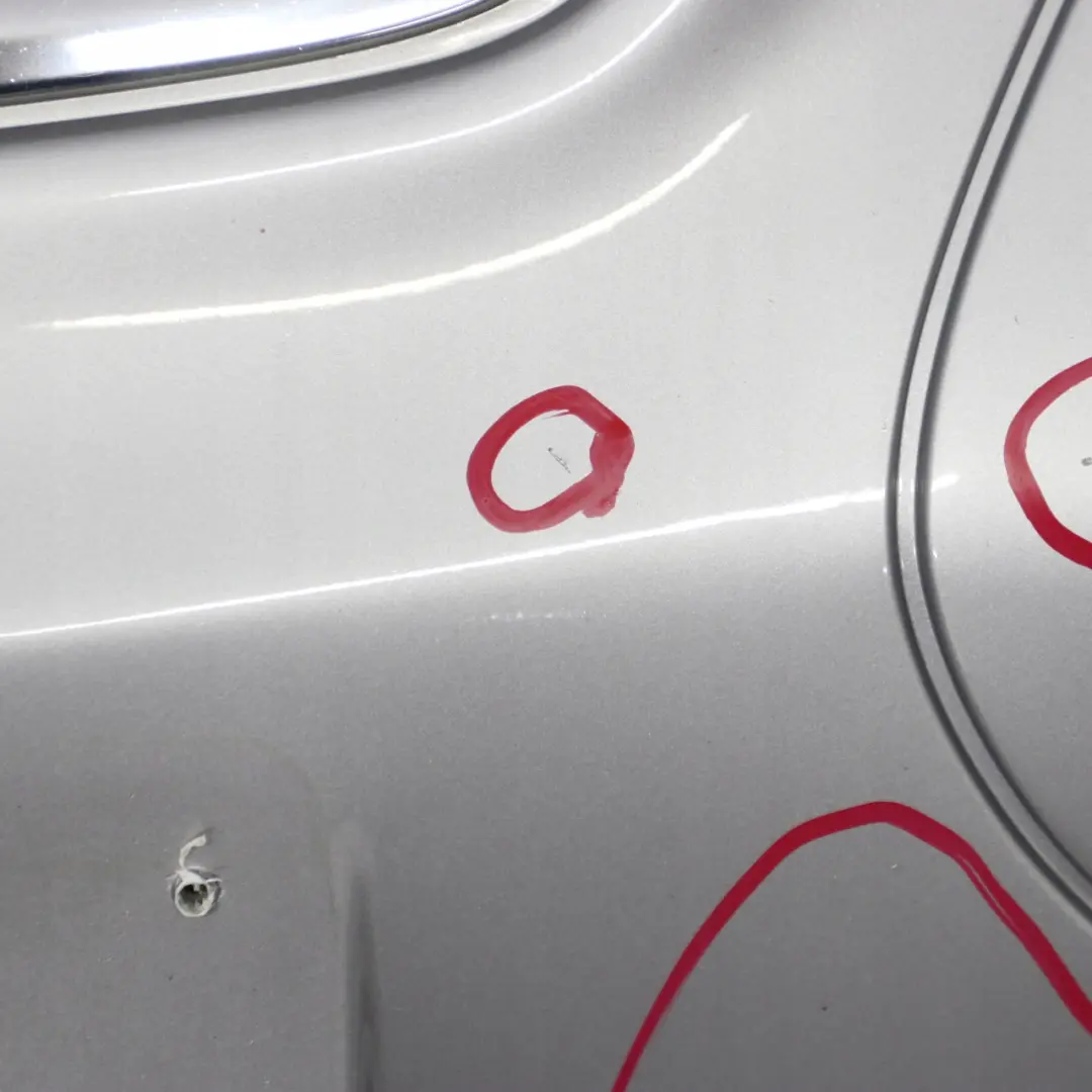 Mercedes-Benz A W168 Front Bumper Trim Panel Moonlight Silver Metallic 706 to with Part number A1688850025 Mercedes-Benz A W168 Front Bumper Trim Panel Moonlight Silver Metallic 706 - SKU A1688850025-MOON - Part number A1688850025