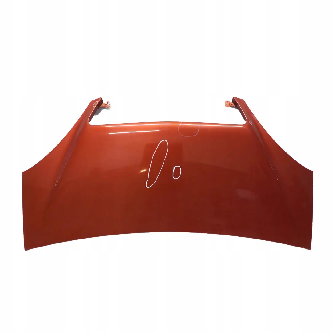 Mercedes-Benz A-Class W168 Hood Bonnet Trim Panel Mica Coral Orange - 490 to with Part number A1688800657 Mercedes-Benz A-Class W168 Hood Bonnet Trim Panel Mica Coral Orange - 490 - SKU A1688800657-COR - Part number A1688800657