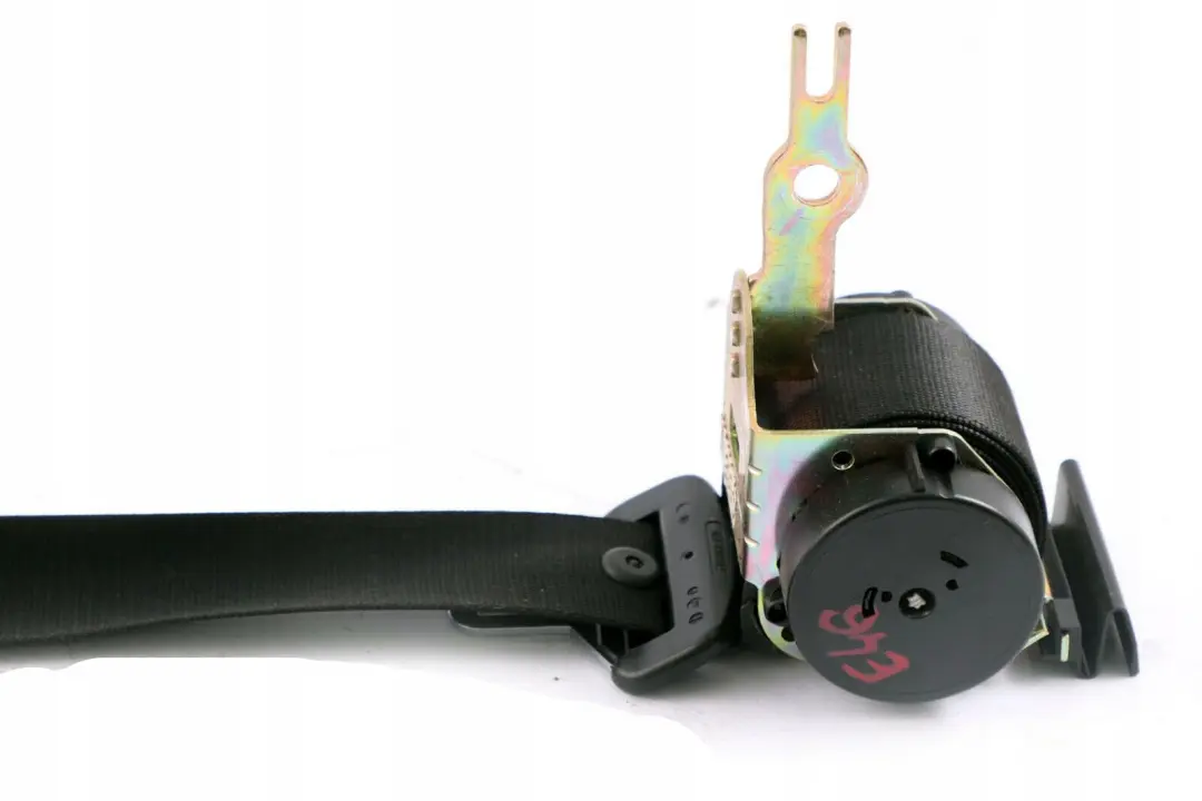 Center Upper Seat Belt Black to BMW 3 Series E46 Rear with Part number 8202591 BMW 3 Series E46 Rear Center Upper Seat Belt Black - SKU 8202591 - Part number 8202591
