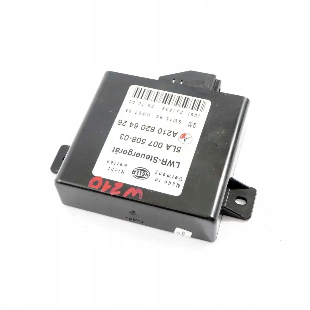  Mercedes-Benz CLK W208 E W210 Xenon Headlight Level Control Unit Module LWR - SKU A2108206426 - Part number A2108206426