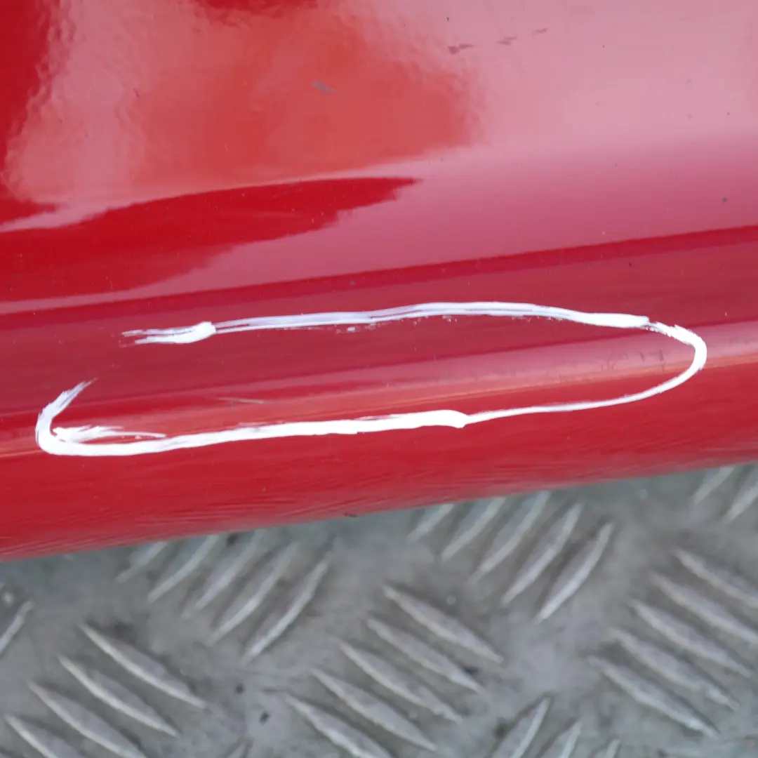 BMW E87 Sill Strip Faldón Lateral Izquierdo Karmesinrot Rojo Rot - A61 - SKU 0032949-KAR - Número de pieza 51770032949