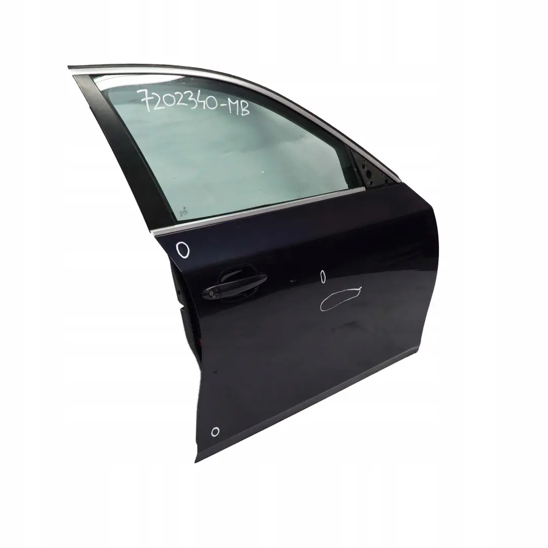 Puerta Delantera Derecha Monacoblau Azul Monaco Metalizado - A35 para BMW E60 E61 con número de pieza 7202340 BMW E60 E61 Puerta Delantera Derecha Monacoblau Azul Monaco Metalizado - A35 - SKU 7202340-MB - Número de pieza 7202340