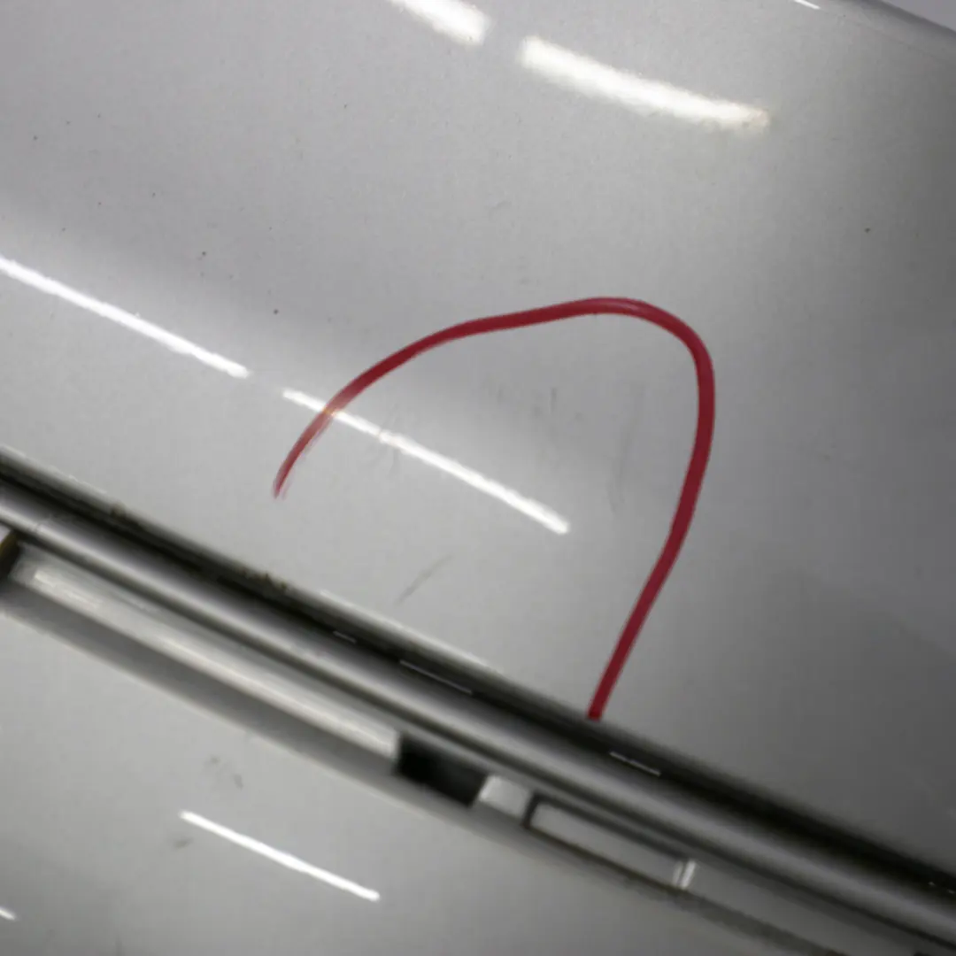 Mercedes-Benz A-Class W168 Rear Bumper Trim Panel Polar Silver Metallic - 761 to with Part number A1688852625 Mercedes-Benz A-Class W168 Rear Bumper Trim Panel Polar Silver Metallic - 761 - SKU A1688852625-PLS - Part number A1688852625