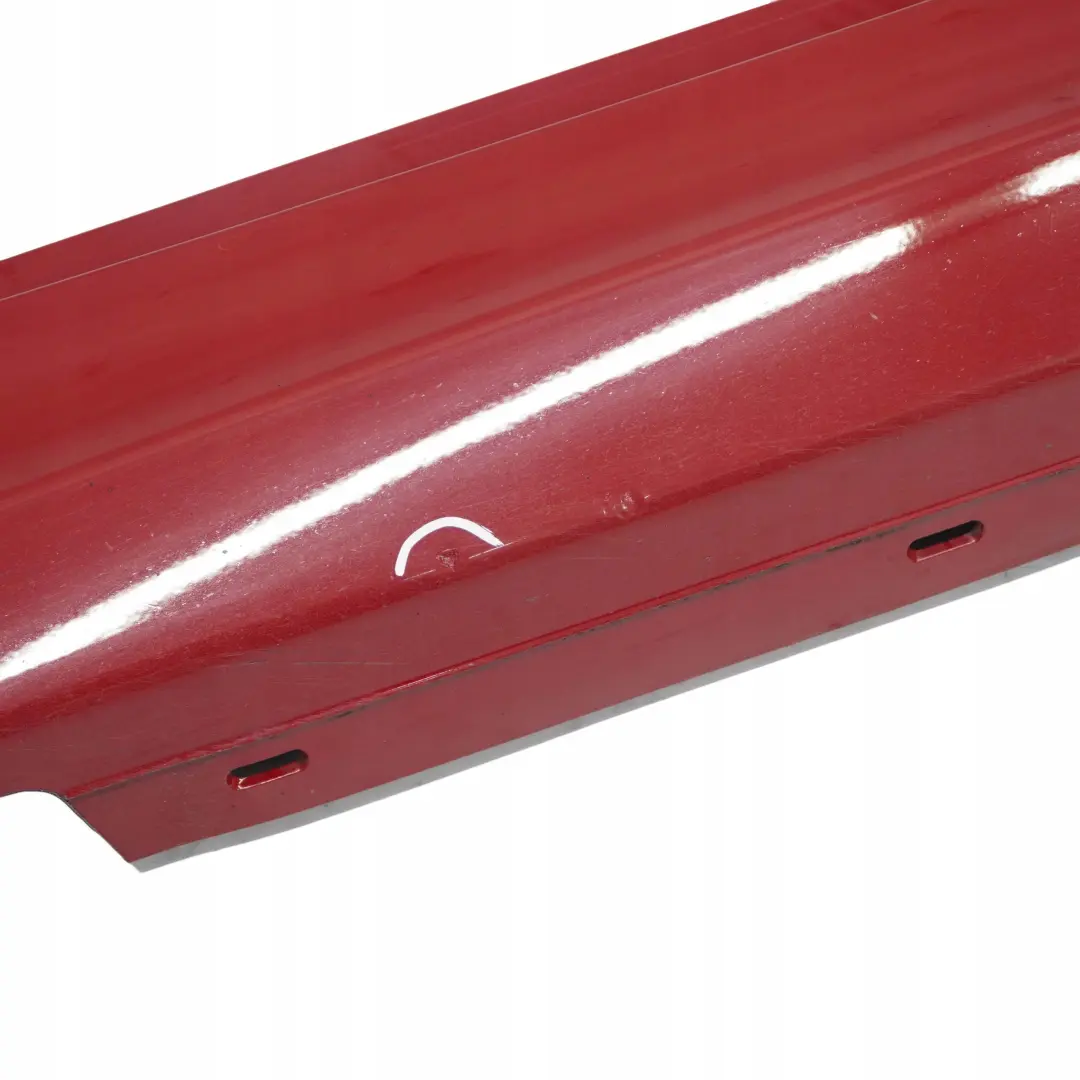 Sill Strip Side Skirt Left N/S Karmesinrot Crimson Red - A61 to BMW 1 E87 LCI 5 with Part number 0036145 BMW 1 E87 LCI 5 Sill Strip Side Skirt Left N/S Karmesinrot Crimson Red - A61 - SKU 0036145-KAR5 - Part number 0036145