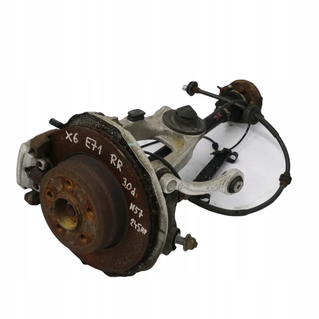 BMW X6 E71 30d N57 Suspensión Trasera Derecha Pierna Freno Disco Portarruedas - SKU 6879102-2 - Número de pieza 6879102