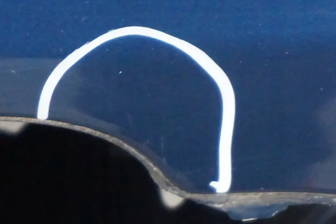  Genuine BMW 5 SERIES E60 Door Rear Left N/S Mysticblau Mystic Blue Metallic A07 - SKU 7202341-MYS - Part number 7202341