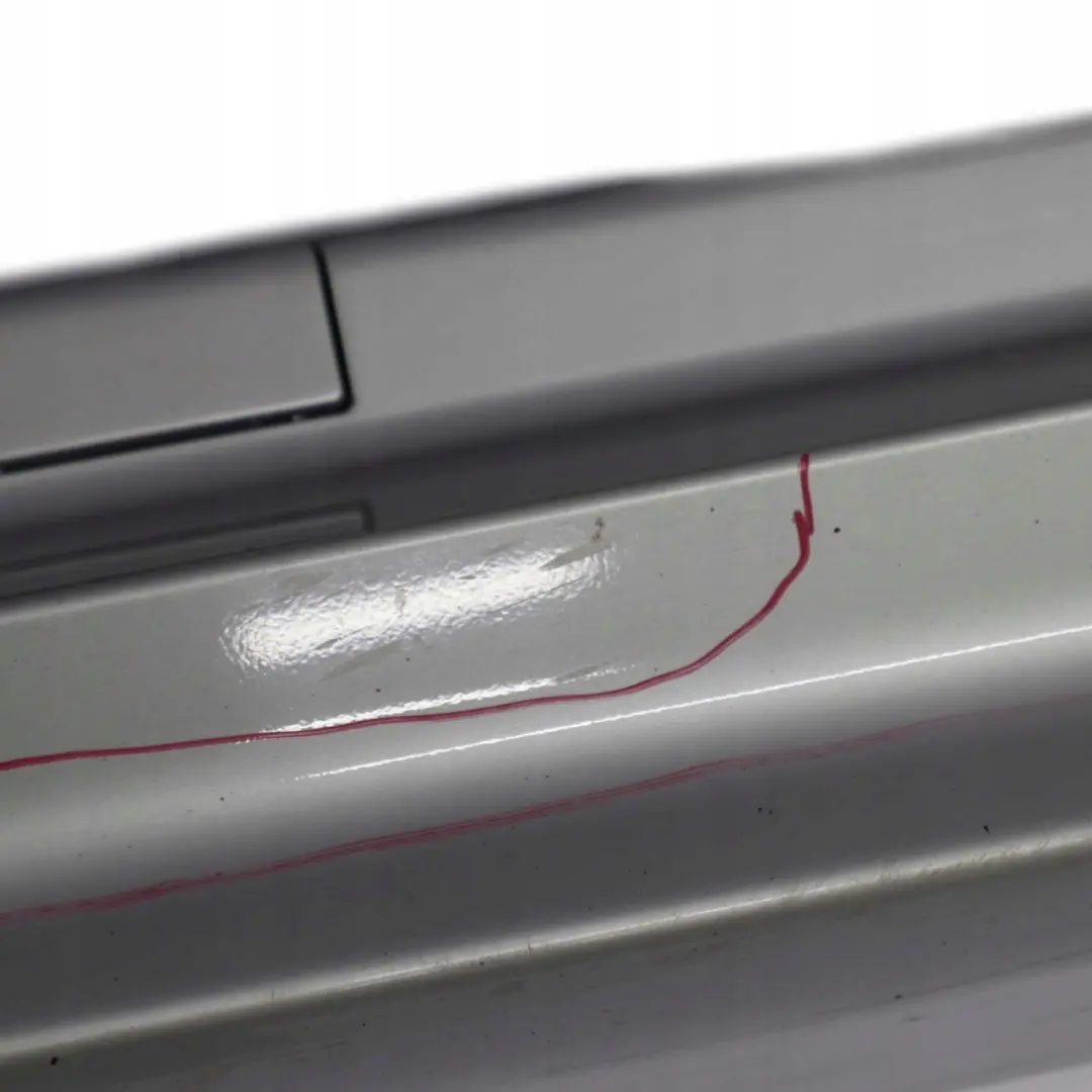 Mercedes-Benz Vaneo W414 Sill Side Cover Skirt Left N/S Brilliant Silver - 9744 to with Part number A4146190438 Mercedes-Benz Vaneo W414 Sill Side Cover Skirt Left N/S Brilliant Silver - 9744 - SKU A4146190438-BRS - Part number A4146190438