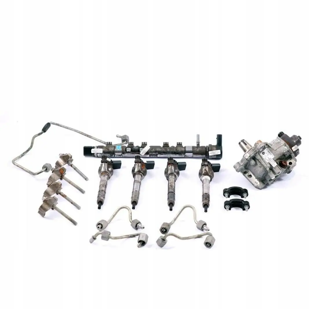 N47N 116HP Set Injector Fuel Pump Injection System to BMW F20 F21 114d 116d ed with Part number 8577650 BMW F20 F21 114d 116d ed N47N 116HP Set Injector Fuel Pump Injection System - SKU 8577650-1 - Part number 8577650