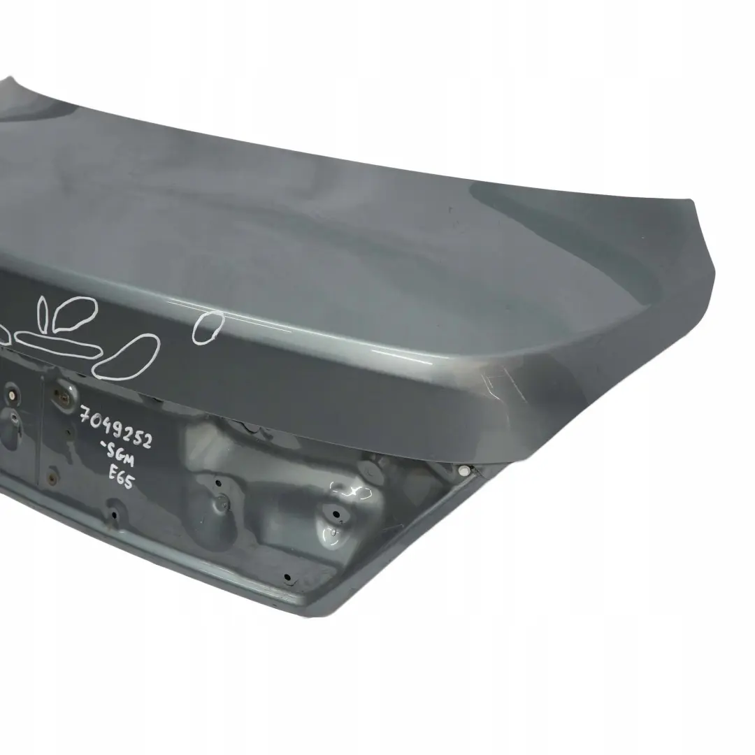 BMW 7 E65 E66 E67 Trunk Lid Boot Tailgate Schiefergruen Slate Green - 449 - SKU 7049252-SGM - Part number 7049252