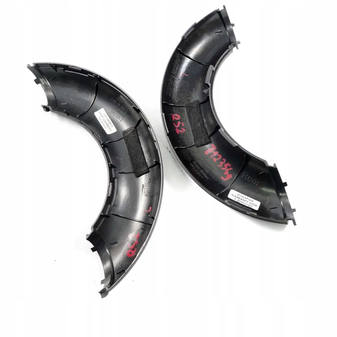 Embellecedor Barra Antivuelco Izquierdo Mini Cabrio R52 Negro Panther para con número de pieza 7123545 Embellecedor Barra Antivuelco Izquierdo Mini Cabrio R52 Negro Panther - SKU 7123549 - Número de pieza 7123545