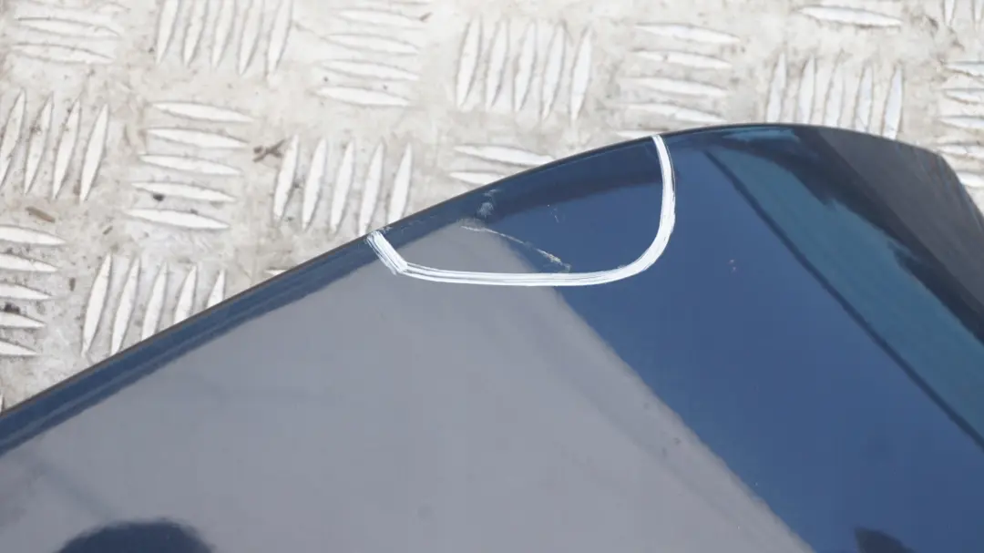 BMW E91 E91N LCI Cofano Del Bagagliaio Spoiler Posteriore Blu Monaco Blu - SKU 0033470-MB2 - Numero di parte 33470