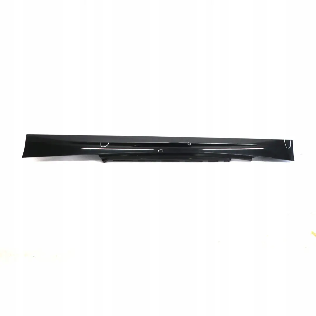 BMW E81 E82 Nakładka listwa próg lewy schwarz 2 - SKU 0036143-SCH - Numer Części 0036143
