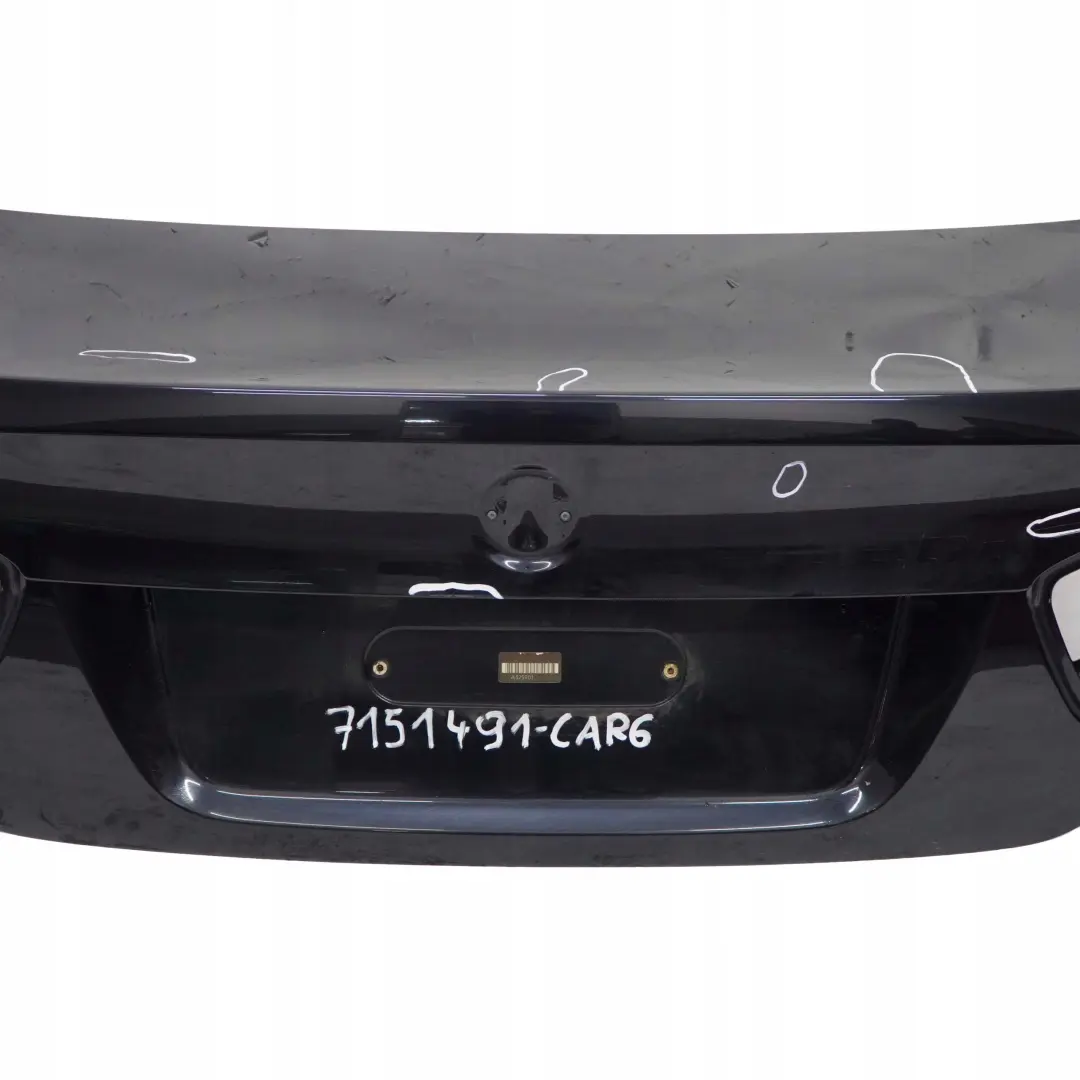BMW 3 E90 6 Saloon Trunk Lid Tailgate Boot Carbonschwarz Carbon Black - 416 - SKU 7151491-CAR6 - Part number 7151491