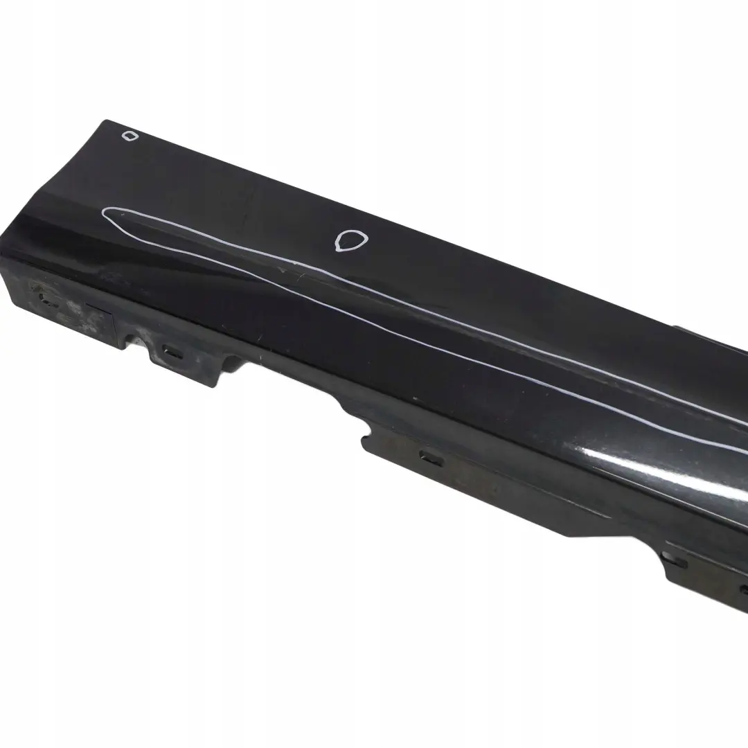 BMW E87 LCI Listello Portiera Apertura Gonna Dx Black Zaffiro - SKU 0036144-BS7 - Numero di parte 51770036144