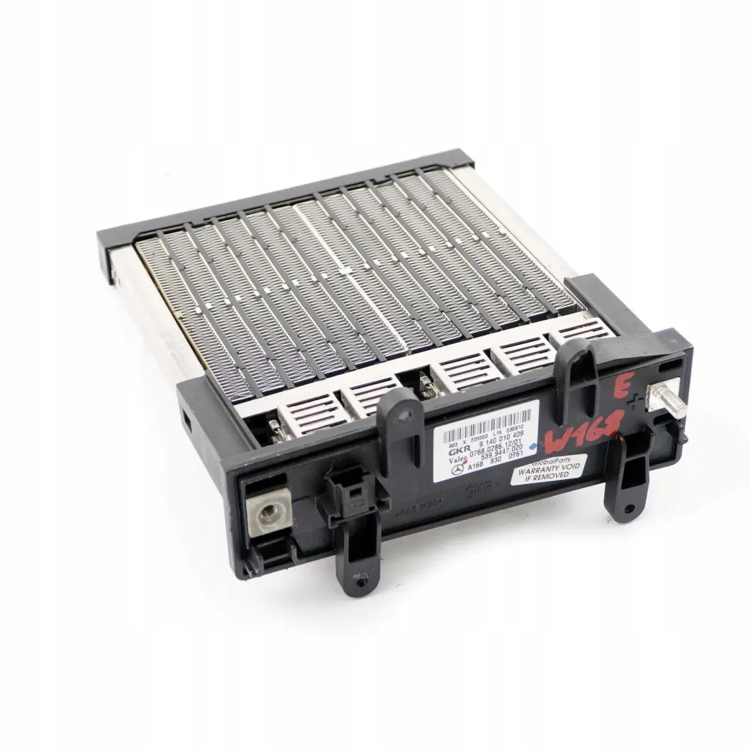  Mercedes-Benz A W168 Diesel Heater Matrix Heat Exchanger Radiator - SKU A1688300761 - Part number A1688300761