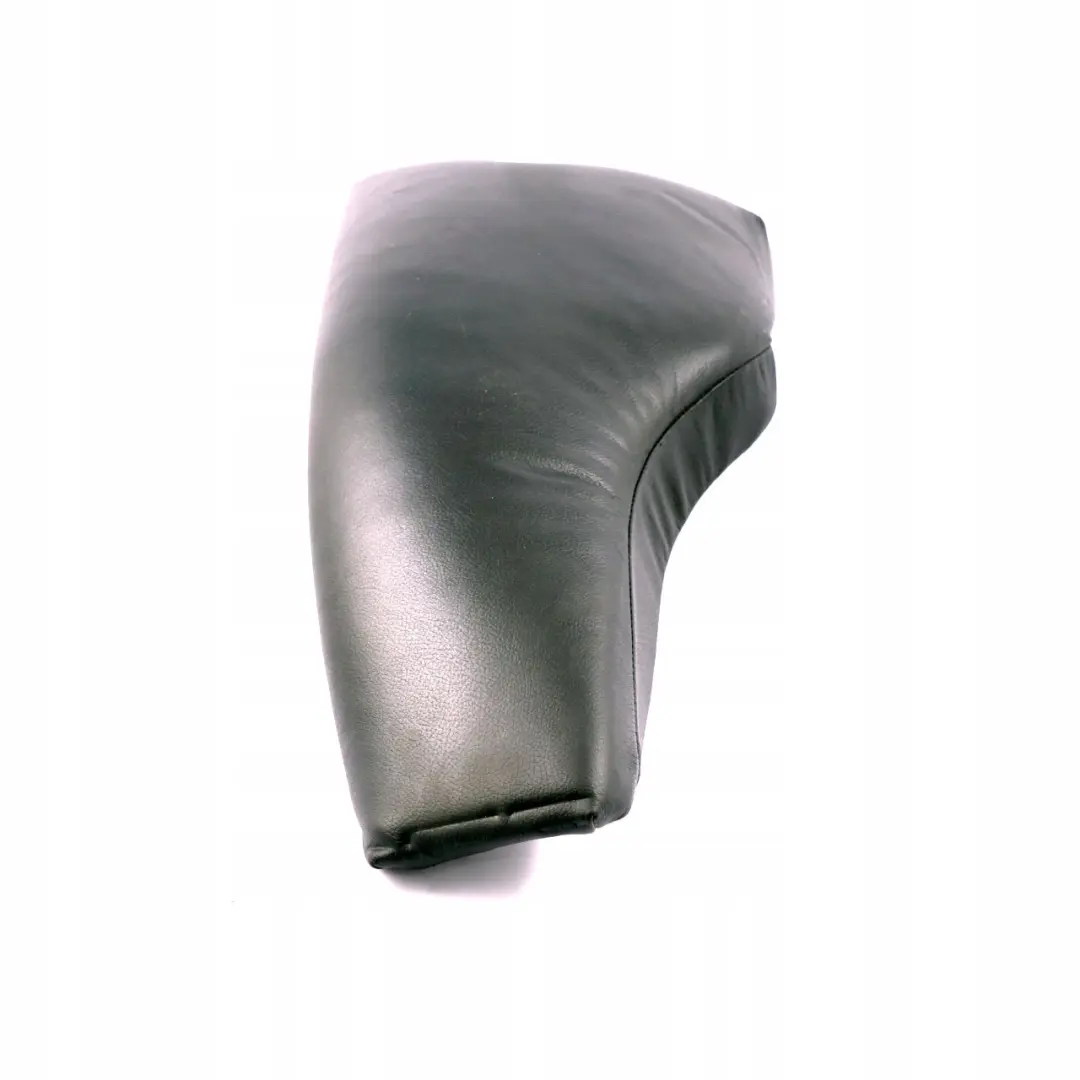 BMW E46 Touring Sedile posteriore sinistro Pannello finitura laterale pelle nera - SKU 8258129 - Numero di parte 8258129