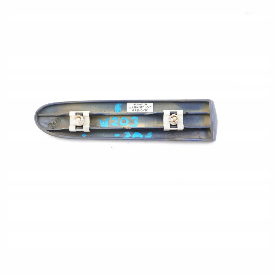 Mercedes C W203 Delantero Derecho Guardabarros Moldura Franja Jaspisblau Azul - SKU A2036900262-JAS - Número de pieza A2036900262