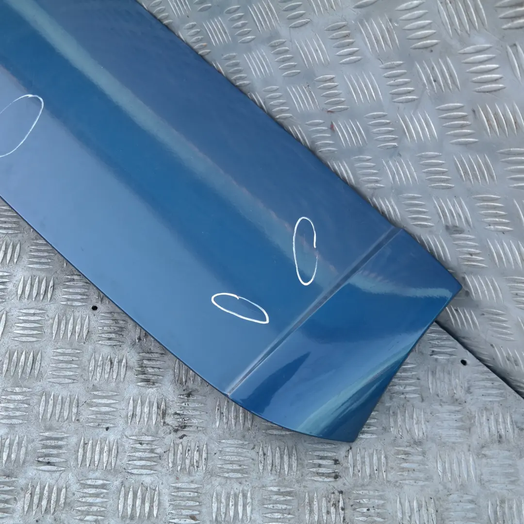BMW X5 SERIES E53 Rear Spoiler Upper Topasblau Blue Blau Metallic - 364 7025612 - SKU 7025612-TPB1 - Part number 51717025612