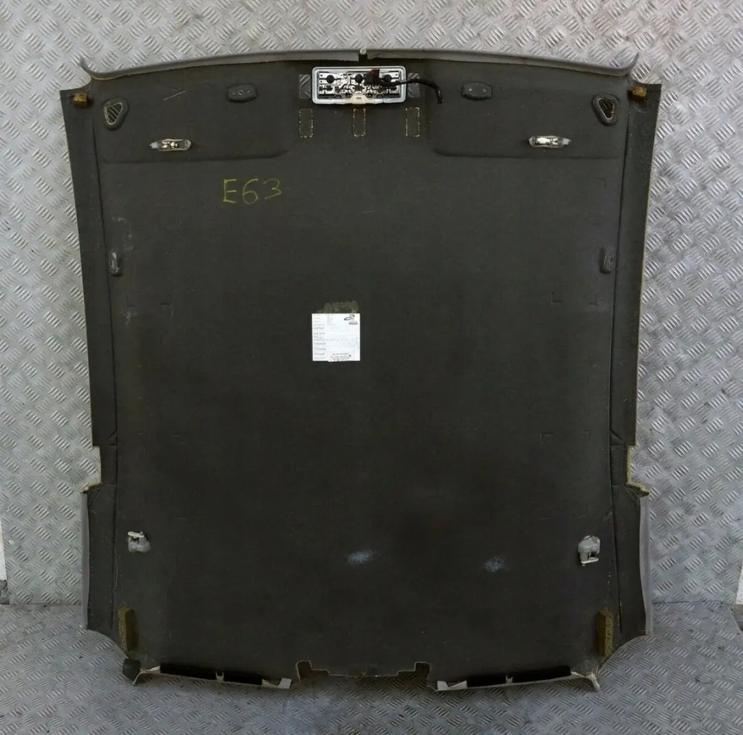 Genuine BMW 6 SERIES E63 Coupé Headlining Roof Lining Himmelgrau Grau Grey to with Part number 6953198 Genuine BMW 6 SERIES E63 Coupé Headlining Roof Lining Himmelgrau Grau Grey - SKU 6953198 - Part number 6953198