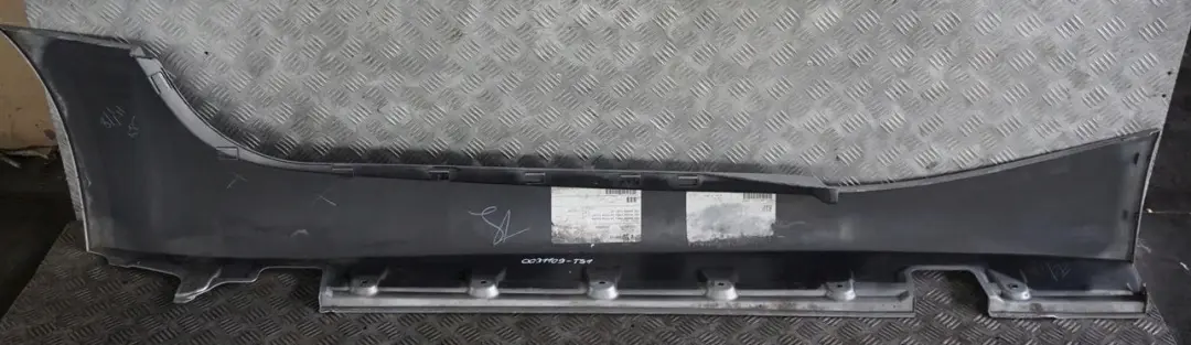 BMW Z4 E85 E86 Listello Portiera Gonna SX Argento-Titanio Argento - 354 - SKU 0031109-TS1 - Numero di parte 0031109