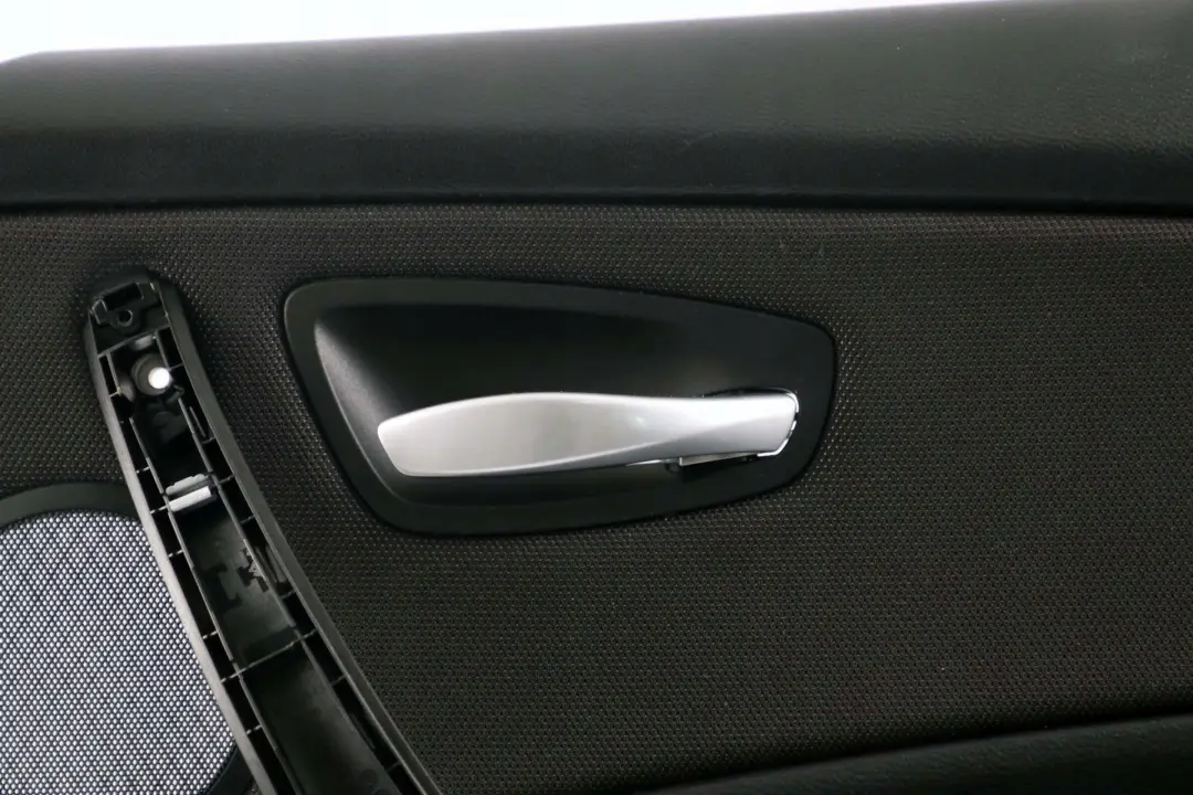 Front Right O/S Door Card Lining Trim Panel Anthracite to BMW 1 Series E87 LCI with Part number 9121146 BMW 1 Series E87 LCI Front Right O/S Door Card Lining Trim Panel Anthracite - SKU 9121146 - Part number 9121146