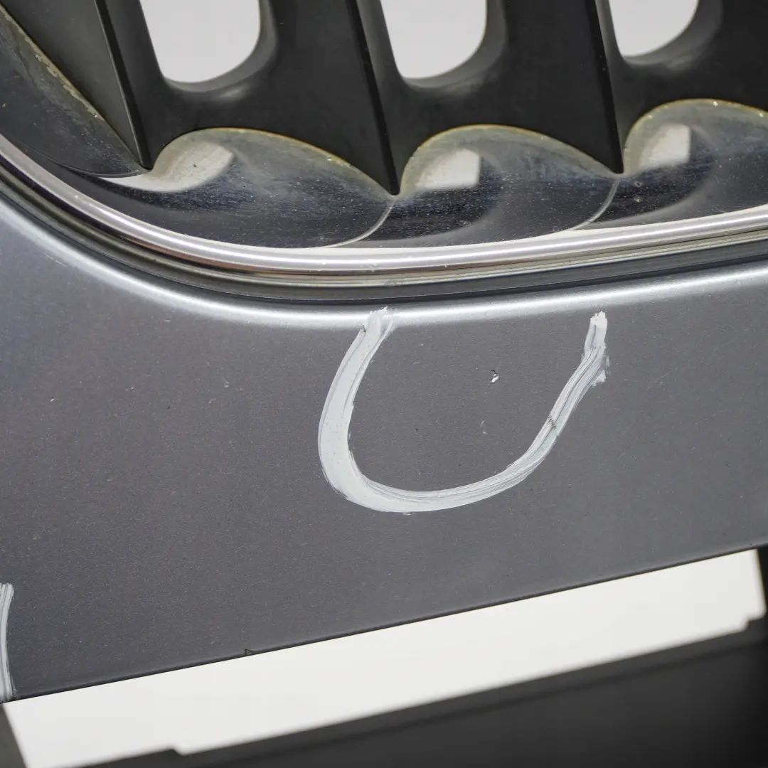 BMW X3 Series E83 1 Complete Front Bumper PDC Bluewater Blue Water Metallic 896 - SKU 0302439-WB1 - Part number 302439