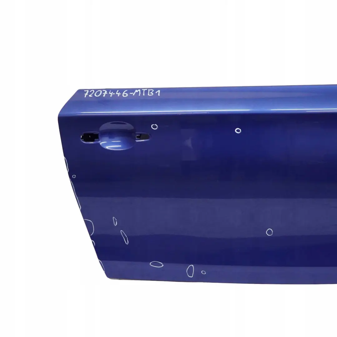 Tür Vorne Rechts Montegoblau Montego Blau Metallic - A51 für BMW 1 E81 E82 E88 mit Teilenummer 7207446 BMW 1 E81 E82 E88 Tür Vorne Rechts Montegoblau Montego Blau Metallic - A51 - SKU 7207446-MTB1 - Teilenummer 7207446